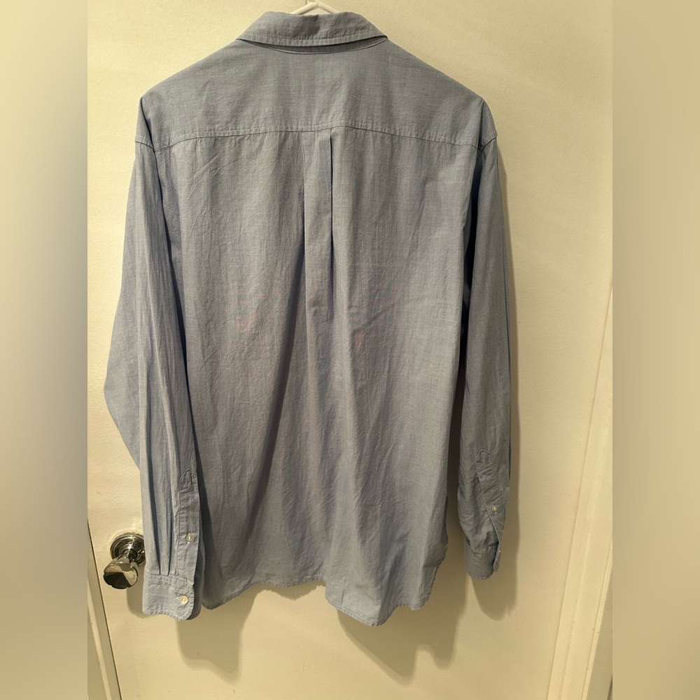 Buck Mason Women’s Mainstay Cotton Shirt - Size XL - Picture 7 of 8